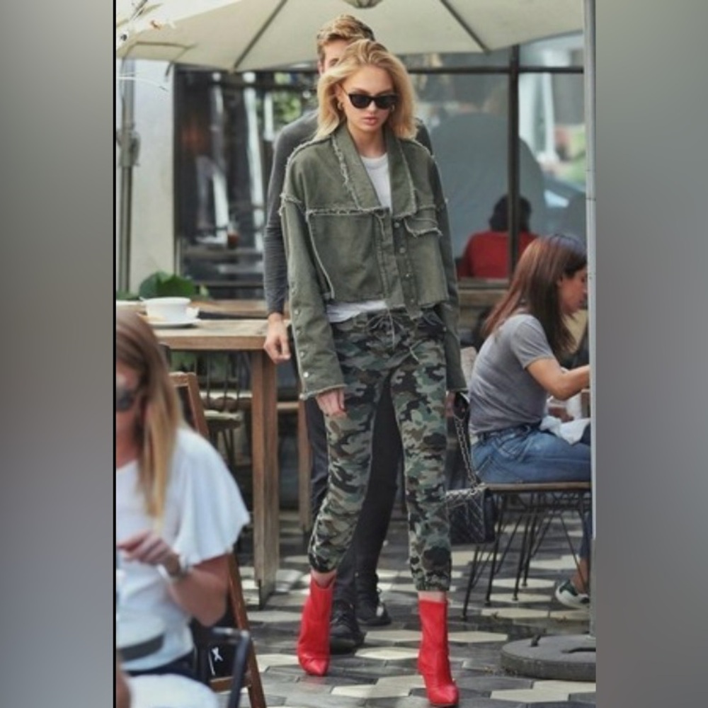 Seven7 skinny camo jeans